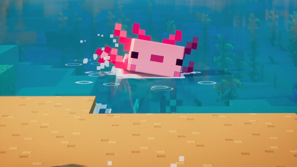 Minecraft Axolotls Como Domar Um Axolotl Na Atualização Cliffs