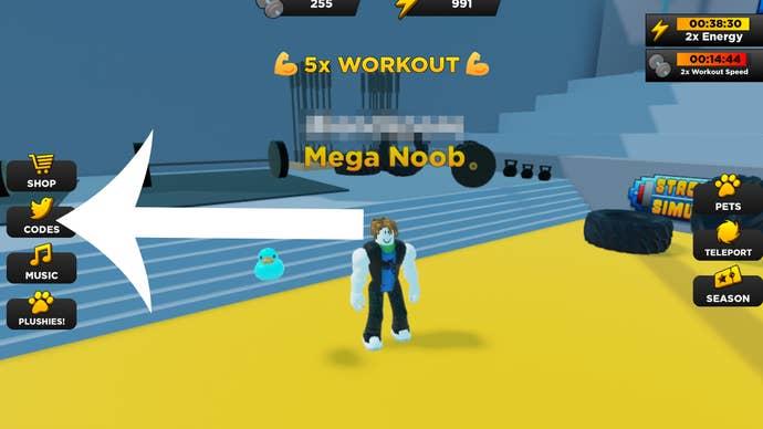 Roblox - Códigos do simulador de ímã muscular - Energia grátis (novembro de  2023) - Listas do Steam