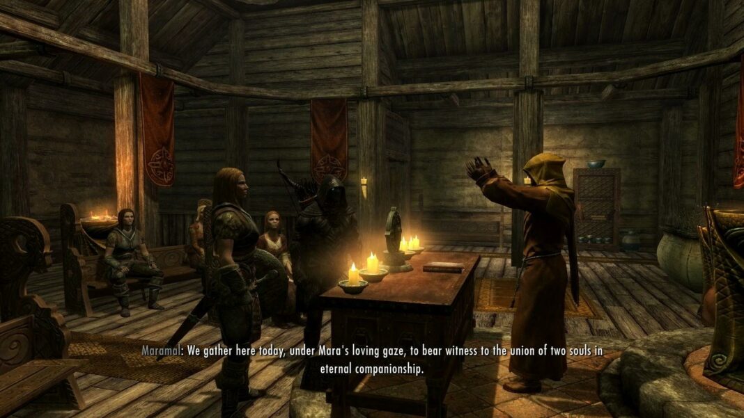 Comment se marier à Skyrim, options romantiques et où trouver l