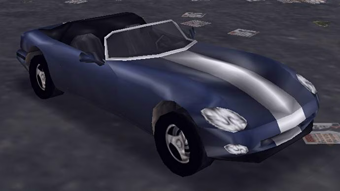 GTA 3で最速の車-チーター、インフェルヌス、マフィアセンチネルなど