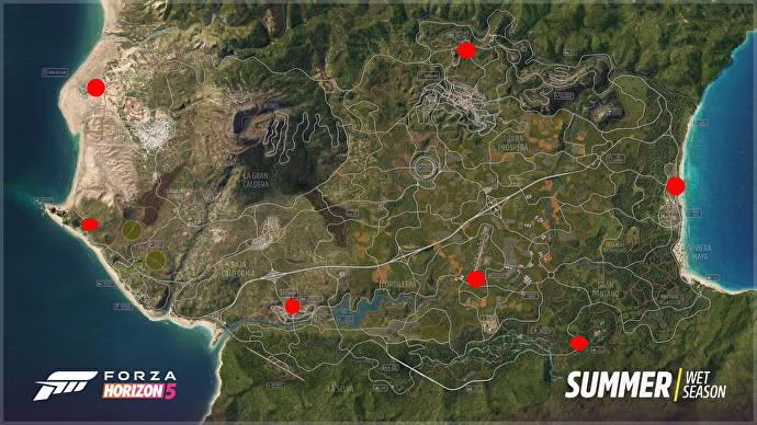 Forza Horizon 5の家-場所、コスト、購入で得られるもの