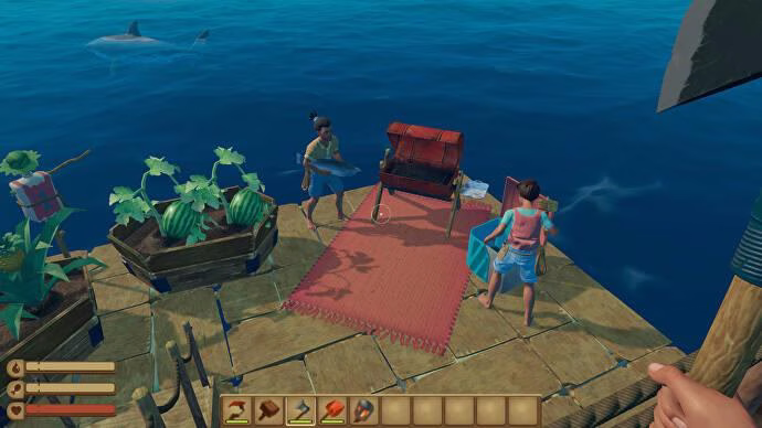 Cara memancing dan mendapatkan umpan memancing di rakit