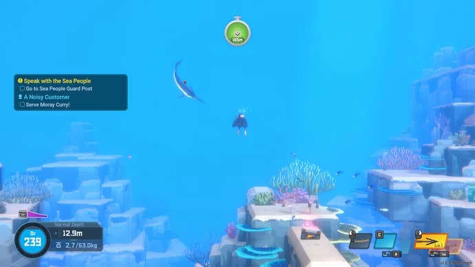 Dónde encontrar Marlin en Dave the Diver